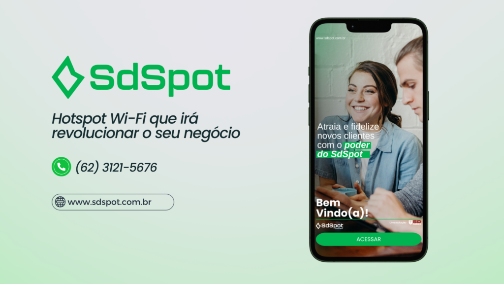 SdSpot - Hotspot Wi-fi que irá revolucionar o seu negócio.